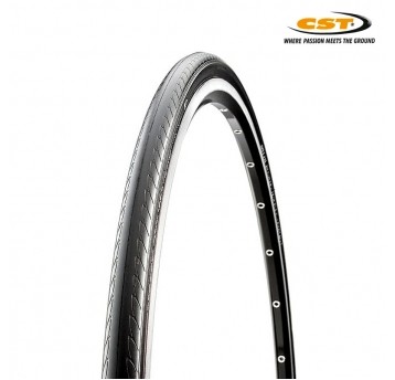 Opona CST C1390 700x25C;Szosa;Czarna
