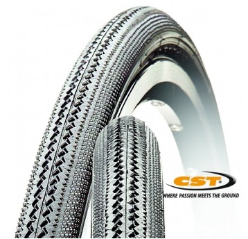 Opona CST C80E 27"x1 1/4;City;Czarna