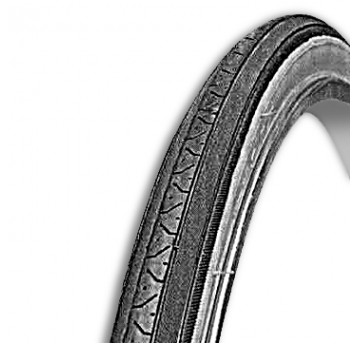 Opona H-424 27"x1 1/4 (32-630);City;CZ/BIAŁA