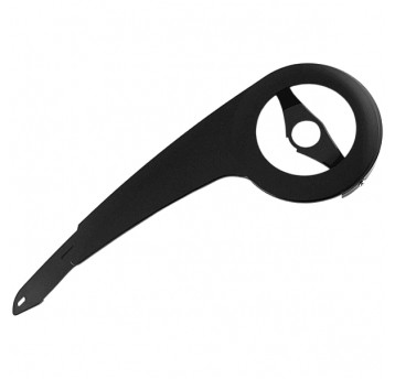 Osłona łańc. SP-38C-1 PCV;38T;Otw.120mm;CZARNA