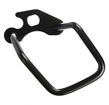 Osłona przerzutki HS-284K Stal;Krótka;Czarna