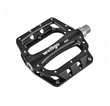 Pedał B-030 Alu;9/16";SB;PINy;Czarny