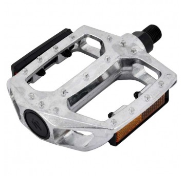 Pedał FP-965 Alu;1/2";KK;BMX;SREBRNY