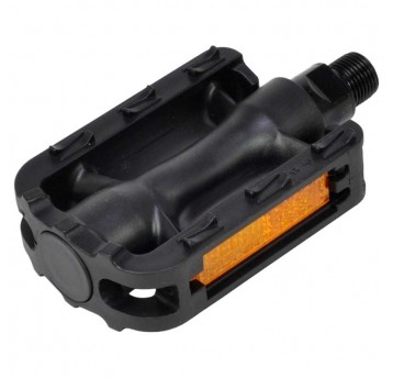 Pedał NW-86 Dziec.12"-16";PCV;Oś9/16";Czarny