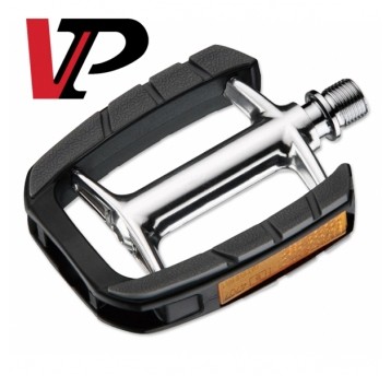 Pedał VP-183 Alu/PCV;9/16";SB;Antypoślizg.;SR/CZ