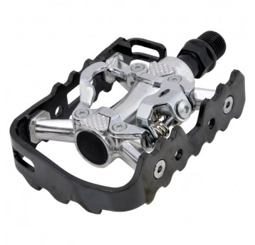 Pedał WP-MD201 Alu;9/16";SB;1xSPD;SR/CZ