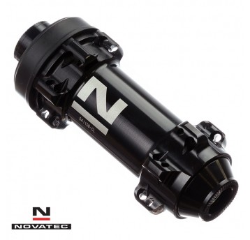 Piasta przód NT-CLD411SB 12mm;CL;2SB;24H CZARNA