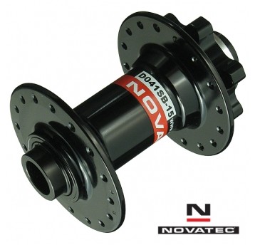 Piasta przód NT-D041SB 15mm;DB;2SB;36H CZARNA