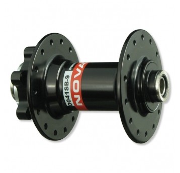 Piasta przód NT-D041SB 9mm;DB;2SB;36H CZARNA