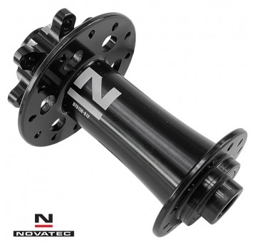 Piasta przód NT-D791SB B12;DB;2SB;24H CZARNA