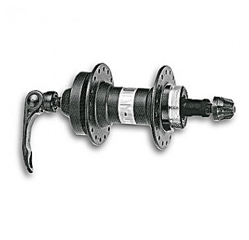 Piasta tył JY-D242DSE Alu;QR;DB;DSE;Woln.;36H CZ