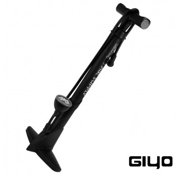 Pompka GIYO GF-43P Stojąca;PCV;Manometr;AV/DV