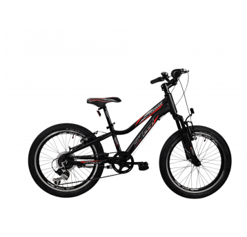 Rower 20" VENTTI Alu;1x6s;VB CZ/RD