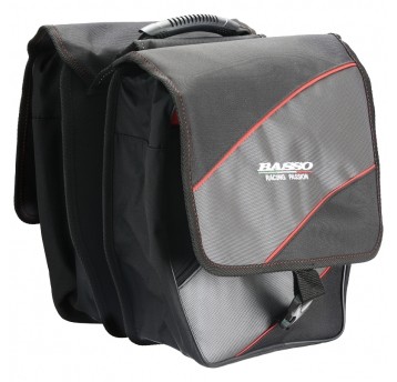 Sakwa BASSO-T025 n/Bagażnik;2kom.;28litrów