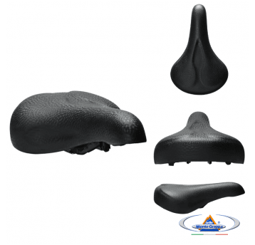 Siodło 360 ADULA 280x170mm;Jarzmo;Czarne