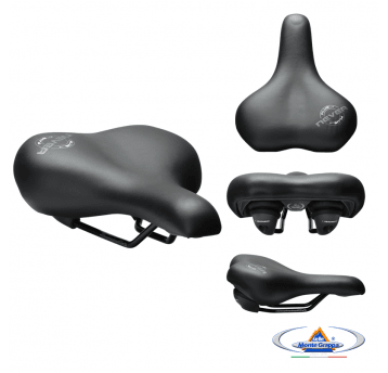 Siodło 6055PLUS NEVEA 260x205mm;Elastomer;Czarne