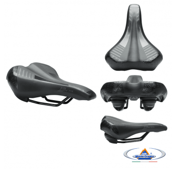 Siodło 6405PLUS PINTA 270x190mm;Elastomer;Czarne