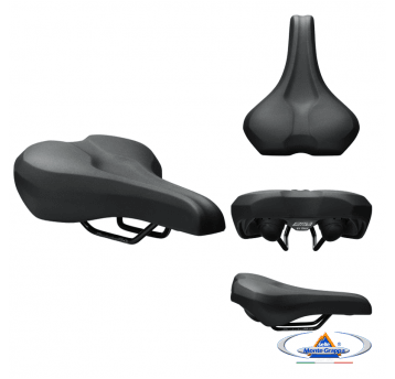 Siodło BMG S008 MYA 260x205mm;Czarne