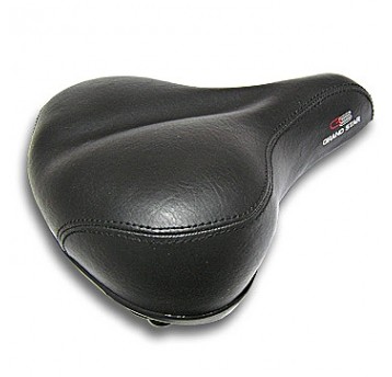 Siodło GS-608-1B1D 245x215mm;Czarne