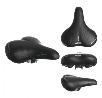 Siodło LEGGERA City;235x215mm;Antykompresja;CZ