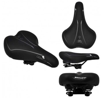 Siodło NSCD-3610 Żelowe;Sprężyny;Treking;Damskie