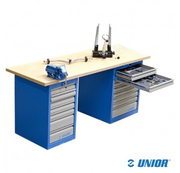 Stół warsztatowy UNR-2600C 200cm;Wyposażony