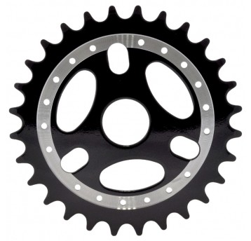 Tarcza mech.korb. SS-127 BMX;Stal;1/8"x28T;CZ/SR