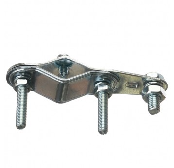 Uchwyt dynama D-1 Stal;Srebrny;5szt