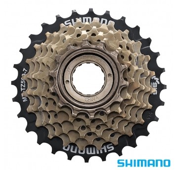 Wolnob.7S MF-TZ500 14-28T;Index;Shimano;CZ-BRĄZ.