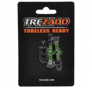 Zawór TREZADO Presta 34mm d/Tubeless;2szt;GN
