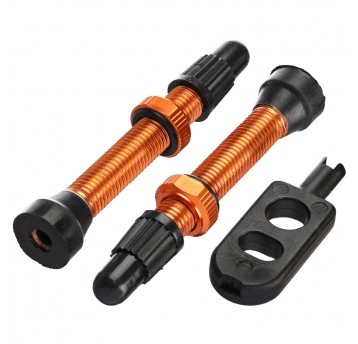 Zawór TREZADO Presta 34mm d/Tubeless;2szt;OR