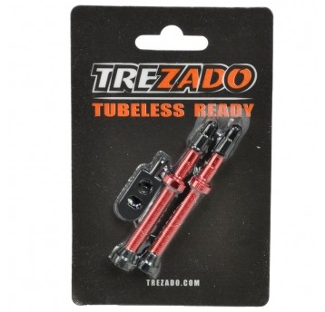 Zawór TREZADO Presta 60mm d/Tubeless;2szt;RD