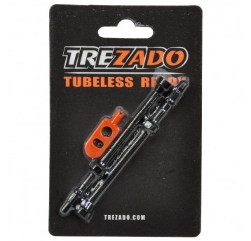 Zawór TREZADO Presta 80mm d/Tubeless;2szt;CZ