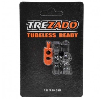 Zawór TREZADO Schrader d/Tubeless;2szt;CZ