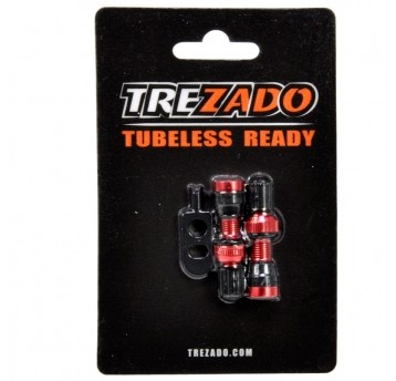 Zawór TREZADO Schrader d/Tubeless;2szt;RD
