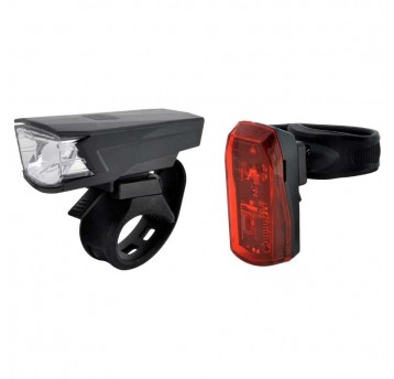 Zestaw lamp JY-KPL02 1LED/1LED;Akumulator/Baterie