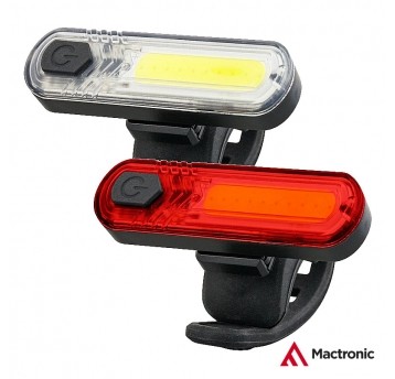 Zestaw lamp Mactronic DUOSLIM 60lm/18lm;2xCOB LED