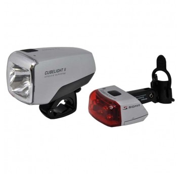 Zestaw lamp SIGMA CUBELIGHT 2+ CUBERIDER 2