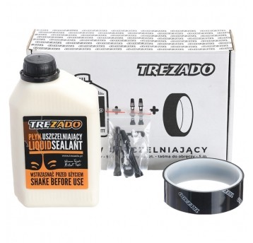 Zestaw uszcz. TREZADO Tubeless Kit;26mm;FV34-CZ