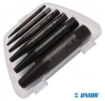 Zestaw wykrętaków UNR-778/4PB do śrub;1-6